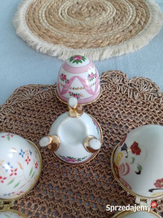 Jajka porcelanowe szkatułki wielkopolskie Poznań