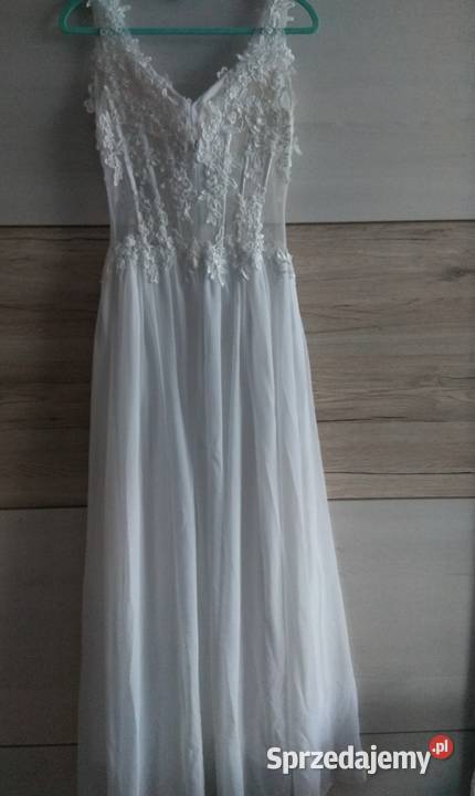 Sukienka ślubna biała Kobiór