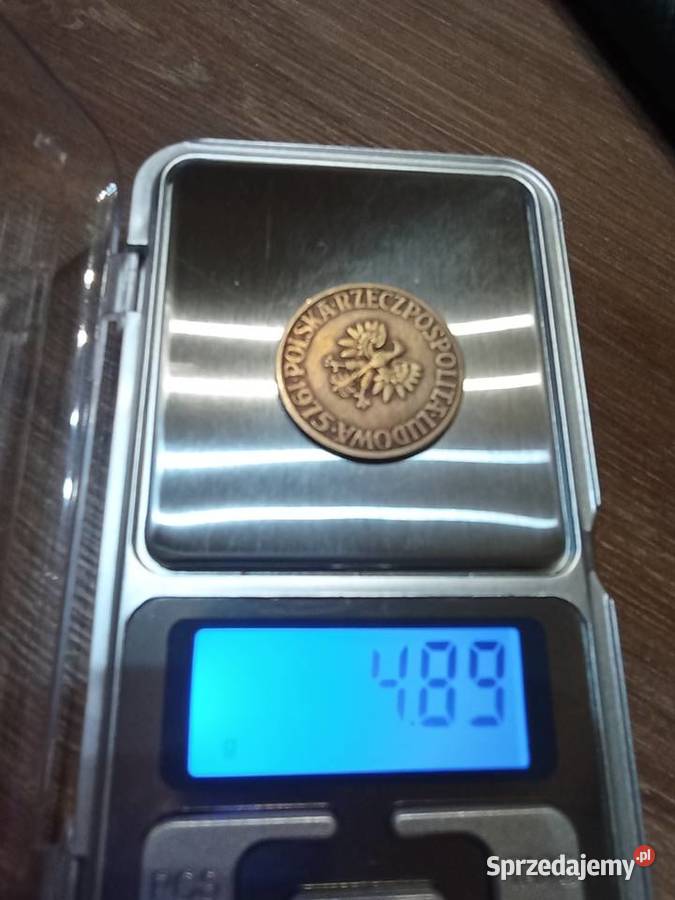 Sprzedam monete 5 zloty 1975 r proba Chełm