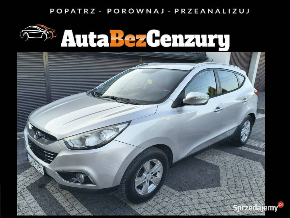 Hyundai ix35 20i 163 DOHC Klima srebrny śląskie Mysłowice