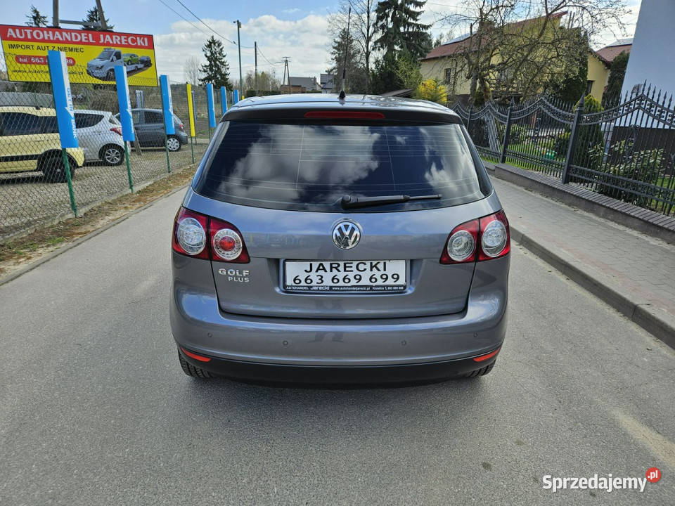 Volkswagen Golf Plus Opłacony Zdrowy Zadbany manualna Kisielice