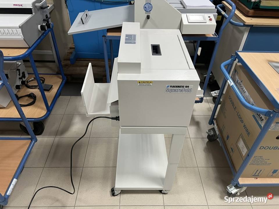 Kreator grzbietu Plockmatic 104 SquareFold sprzedam