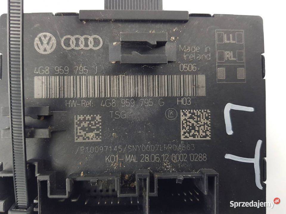 MODUŁ DRZWI TYŁ 4G8959795J AUDI A6 C7 Lipno
