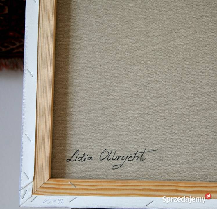 Gorąca Łąka olejny ręcznie malowany Lidia Malarstwo Nowy Sącz