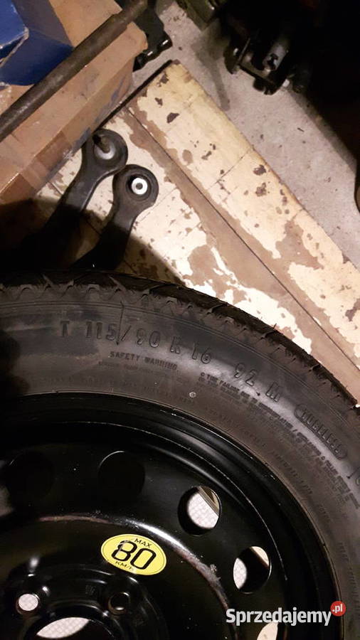 koło dojazdowe BMW 5x120 CONTINENTAL 11590 R16 Legnica