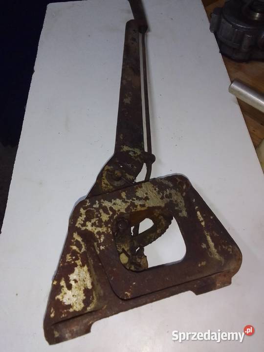 Stara dźwignia hamulca ręcznego Antyki Kraków