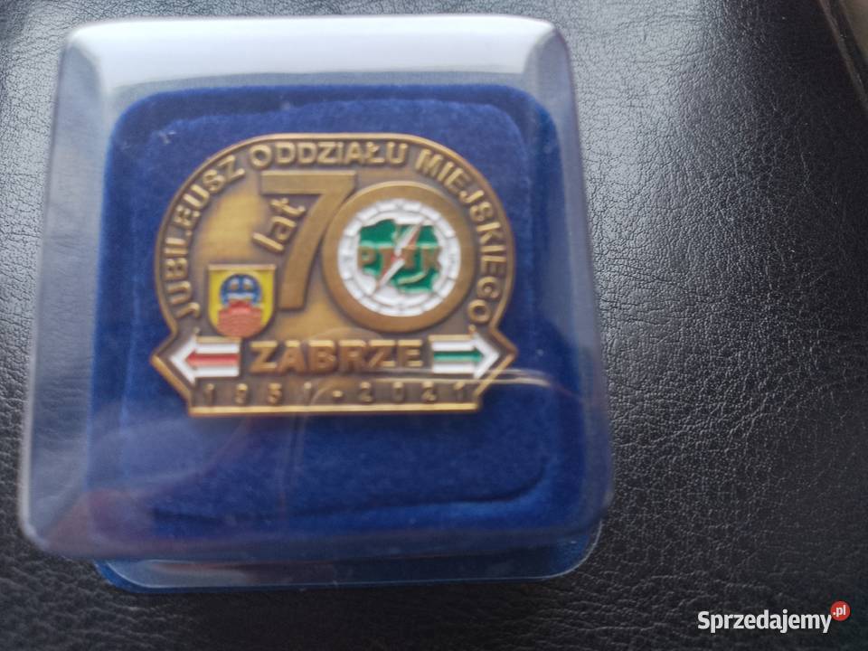 Odznaka Jubileuszowa 70 lat Oddziału PTTK w Zabrze