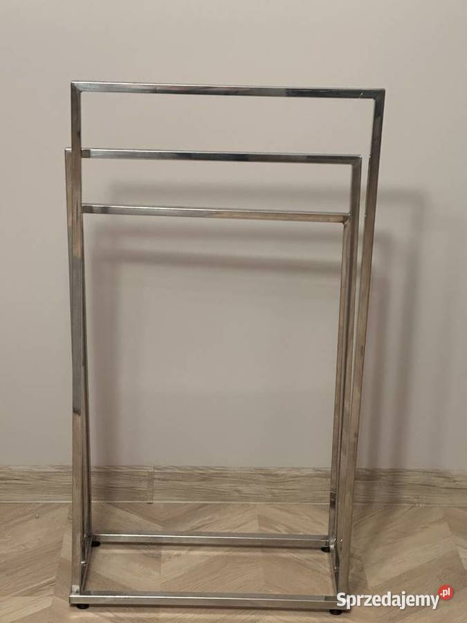 Stojak ma ręczniki trzy poziomy TIRE chrom Łódź sprzedam