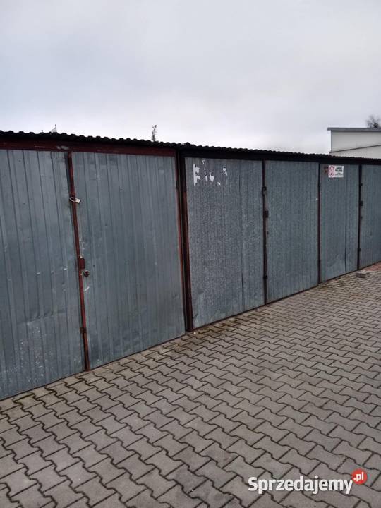 Garaz Blaszany 8X4 3 Zamki Schowek do ogrodka Kielce