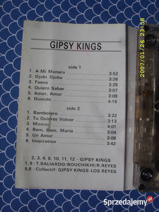 GIPSY KINGS4 folk kasetY Wołów