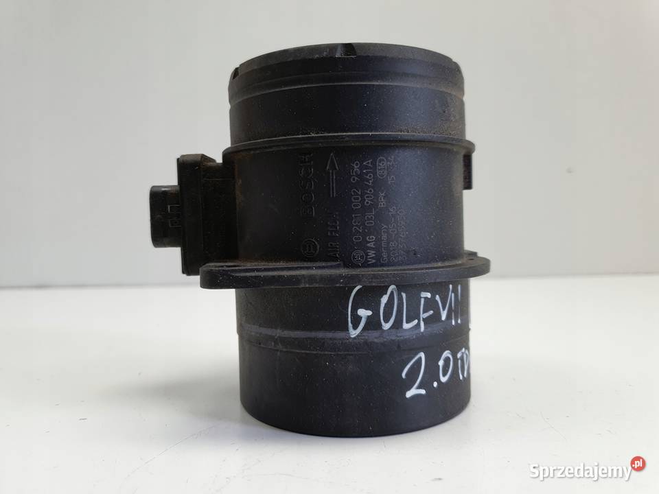 VW Golf VII 20 TDI PRZEPŁYWOMIERZ POWIETRZA Przepływomierze Janów