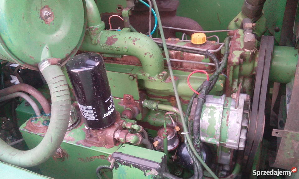 John Deere 1075 Czujniki awaryjności wielkopolskie Gościejewo