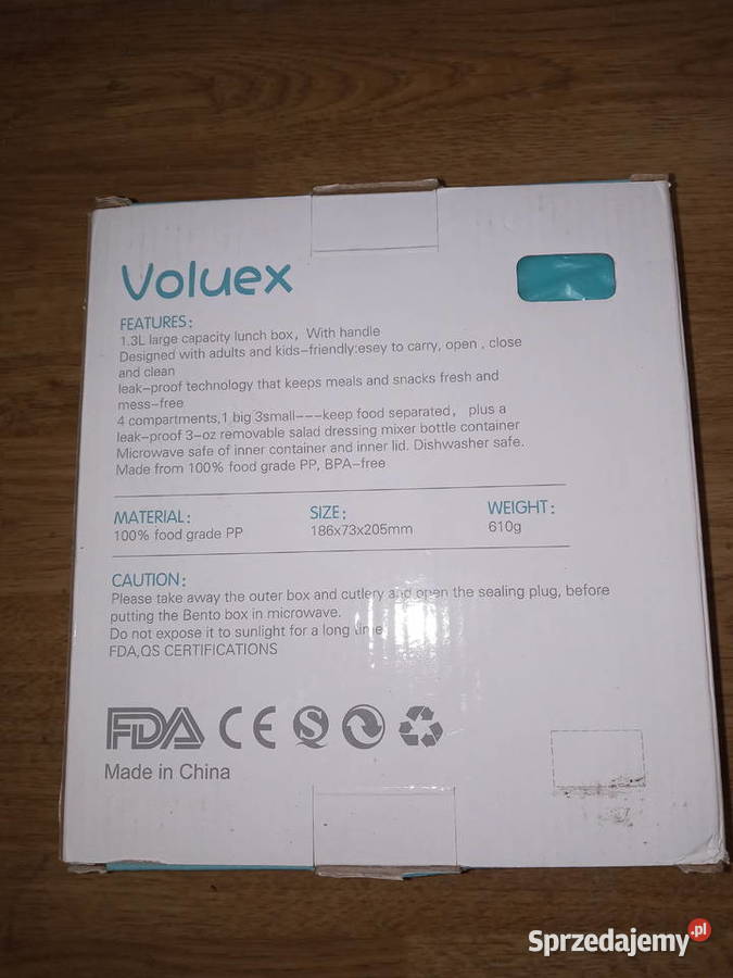 Nowy lunch box Voluex zachodniopomorskie Stargard
