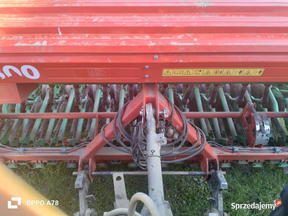 Sprzedam siewnik zbożowy talerzowy 3m agro masz Skaryszew