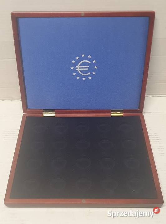 Kaseta na monety euro drewno Wałbrzych sprzedam