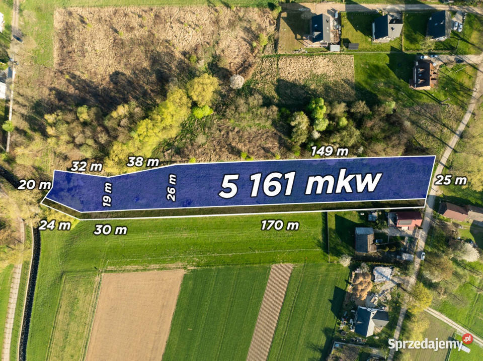 Budowlana działka w Krakowie Suchy Jar 220m małopolskie Kraków