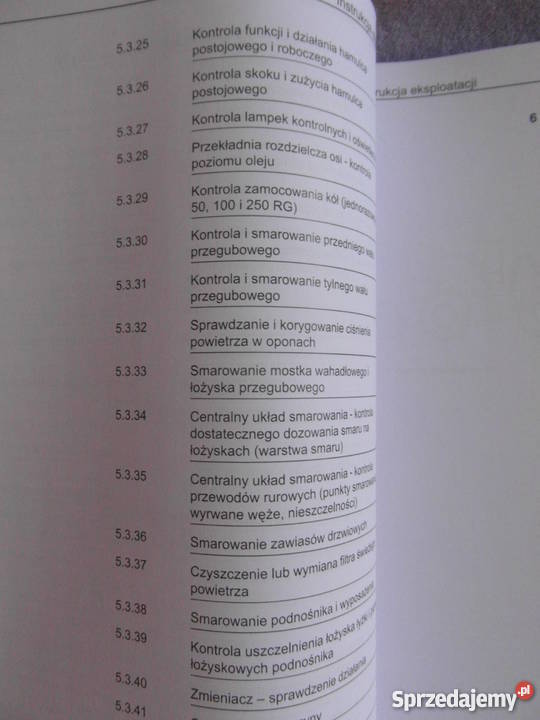 INSTRUKCJA OBSŁUGI DTR ŁADOWARKA LIEBHERR L544 i Szczecin