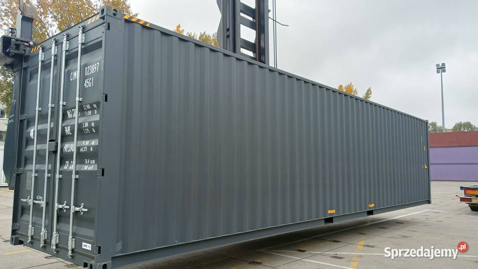 ŁADNY kontener morski 40 HC OneWay nowy Magazynowanie Płock