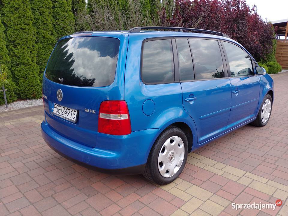 VW Touran 16i 2004r 7osób 6 biegów BEZ KOROZJI Witkowo