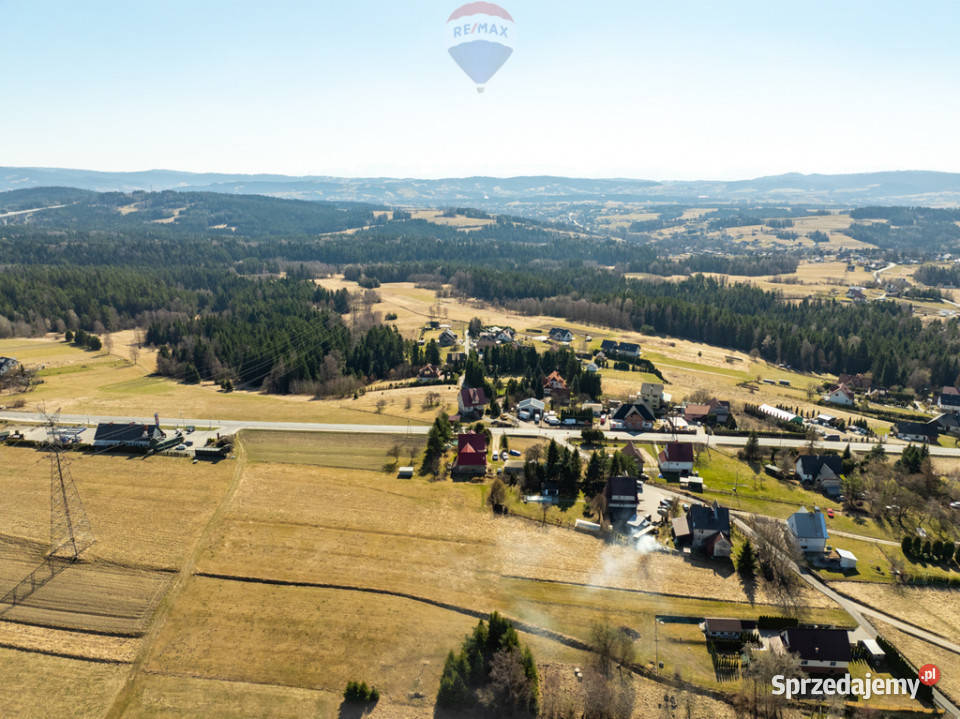 Widokowa działka z pozwoleniem na budowę Naprawa sprzedam