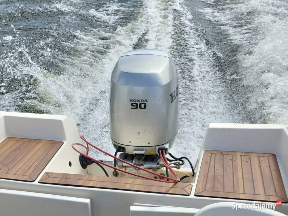 Silnik zaburtowy Honda 90 manetka zegary Części maszyn i innych pojazdów Augustów