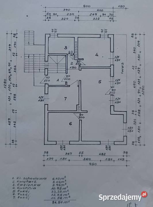 Przestronne mieszkanie 8466 m z dużym balkonem Liczba pokoi 3 Sprzedaż Mińsk Mazowiecki