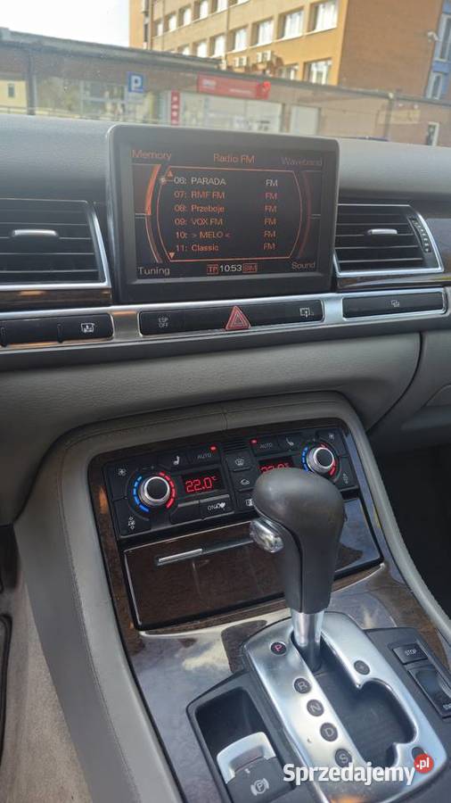 Audi A8 D3 42 Mpi zadbany elektryczne lusterka śląskie Rybnik