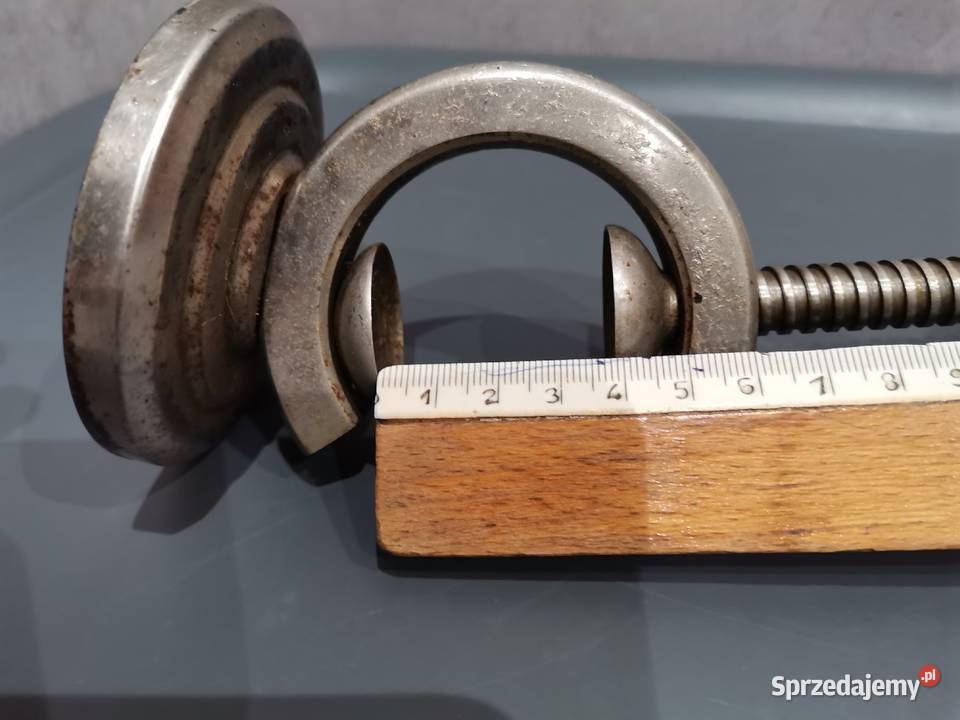 Stary metalowy dziadek do orzechów Siemianowice Śląskie