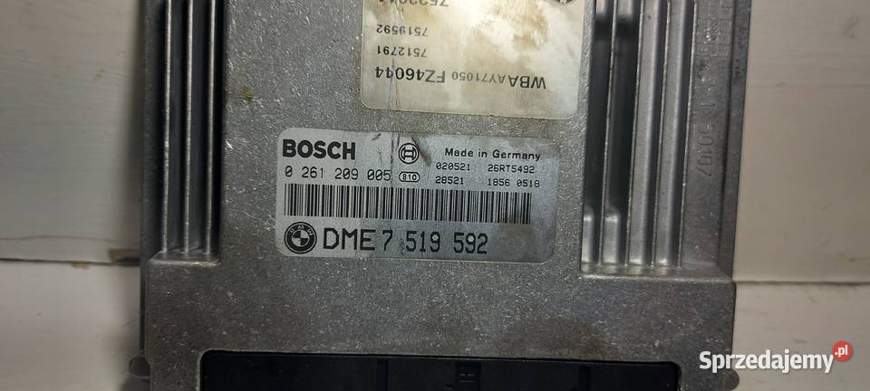 Komputer silnika bmw e46 0261209005 Zbąszyń