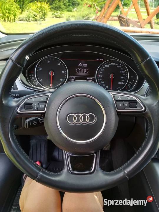 Audi A6 C7 4G Avant 20 TDI 177 2013 biały kolor komputer pokładowy podkarpackie Zmiennica