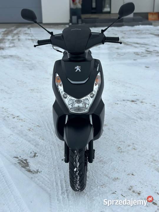 Skuter Peugeot Kisbee 2019r 50cc 4t BLACK mazowieckie Siedlce