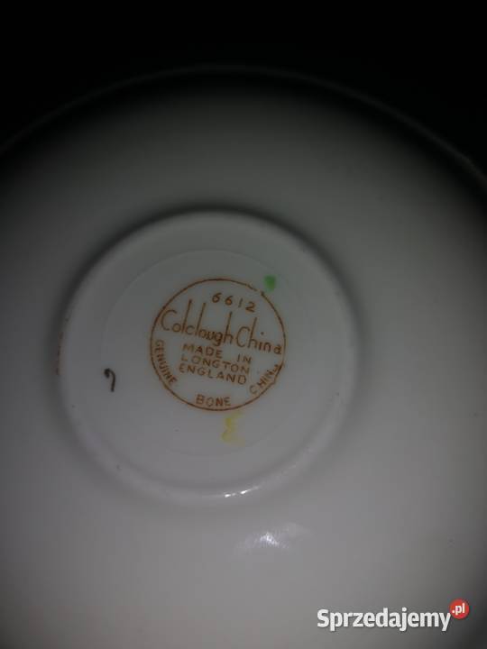 Filiżanka Colclough Longston Made in England Porcelana i szkło Gdańsk