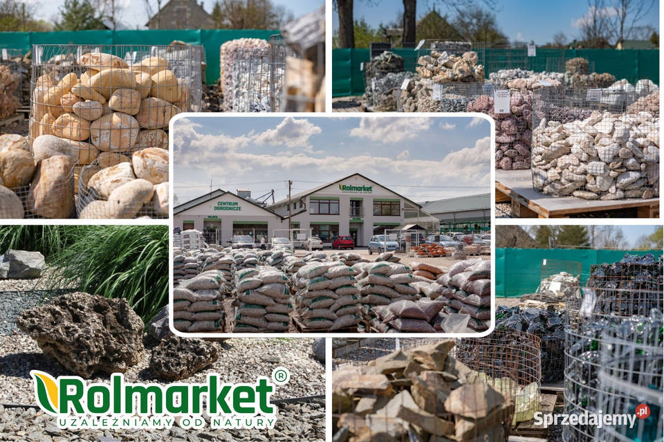 Kamień ogrodowy ozdobny grysy kora kamienna Żwir i kamienie Cieśle