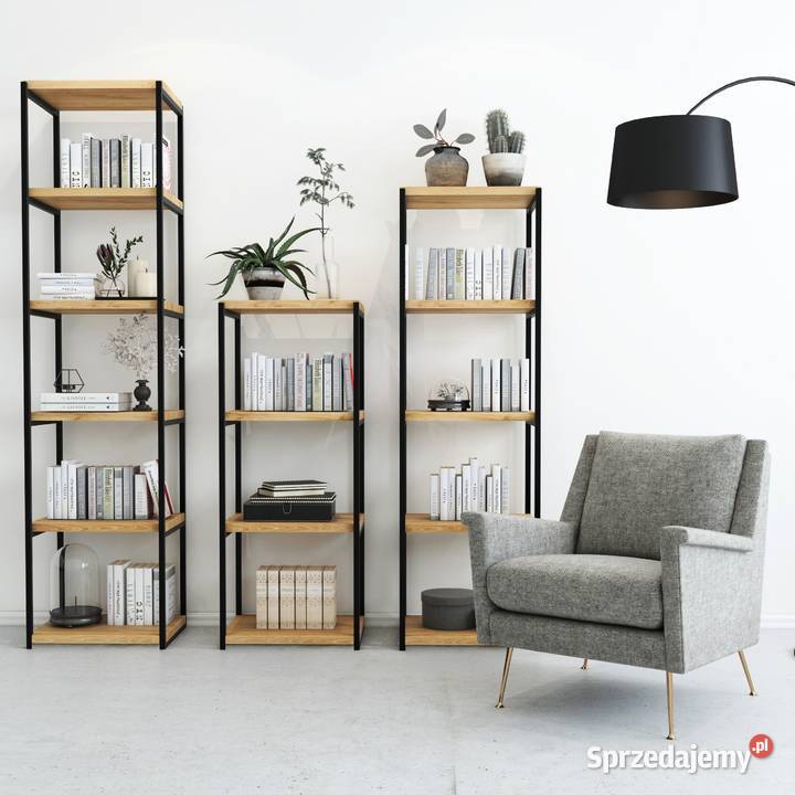 Stoły ławy komody regały lustra loft