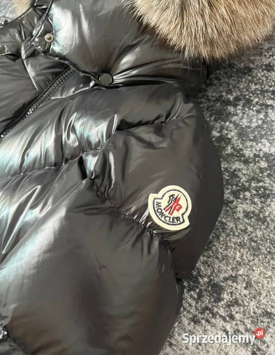Kurtka damska puchowa Moncler płaszcz długi S M