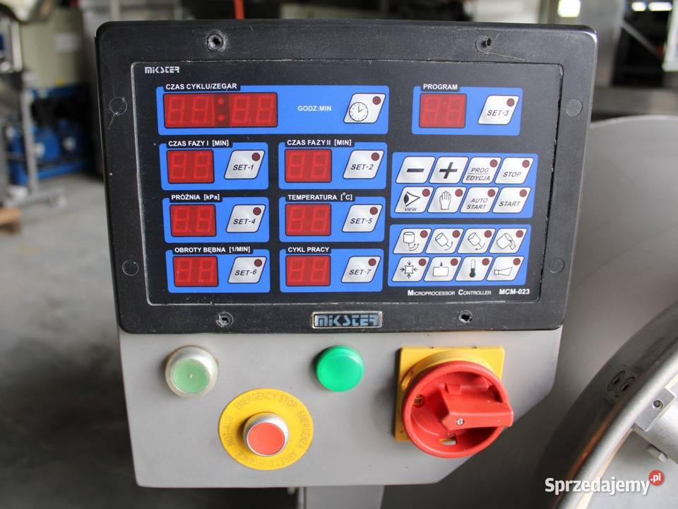 Masownica próżniowa WW MP300 300L przetwórstwo Niedźwiedź