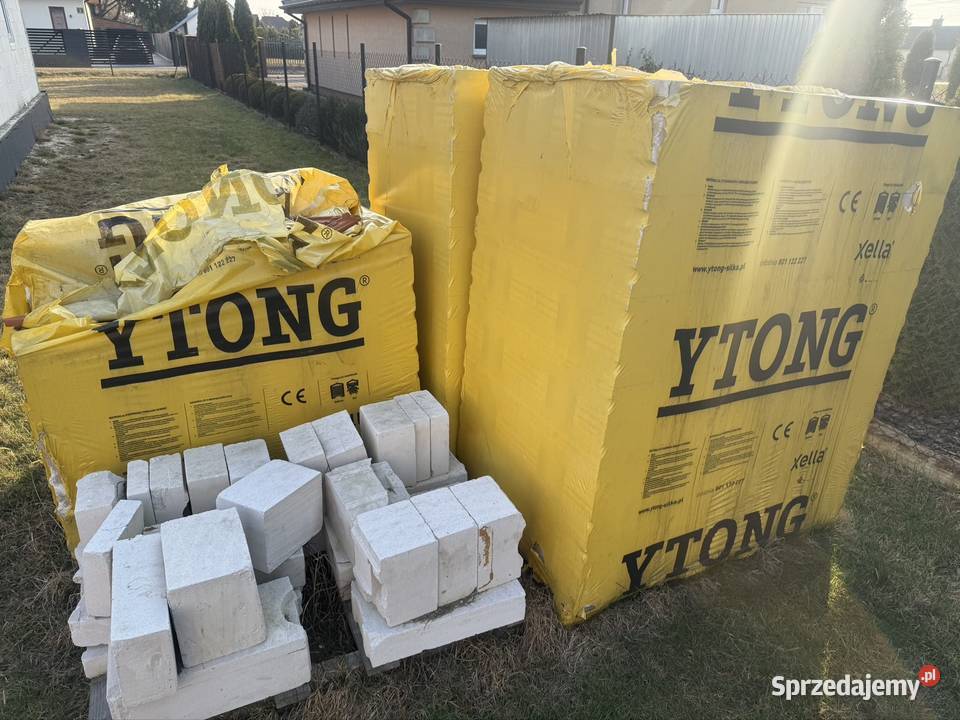 Ytong suporex beton komórkowy pustak bloczek mazowieckie Chrośla