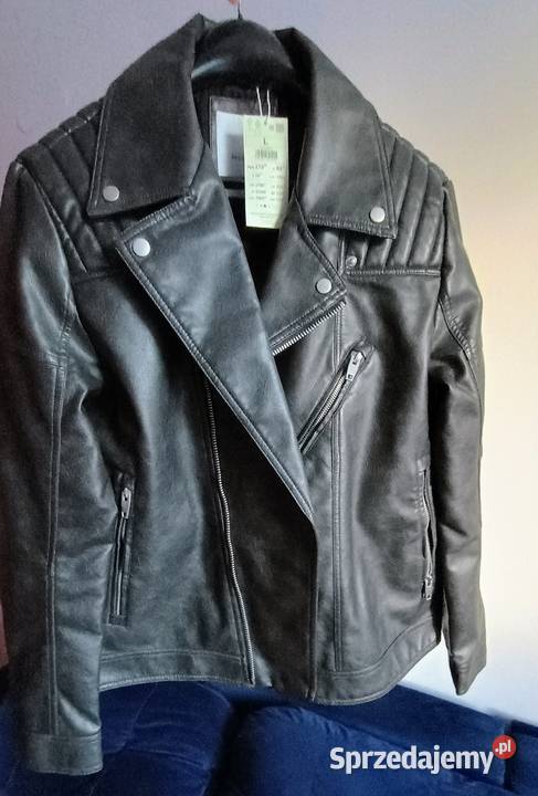 Reserved kurtka ramoneska męska eko skóra L NOWA Kurtki i płaszcze małopolskie Kraków