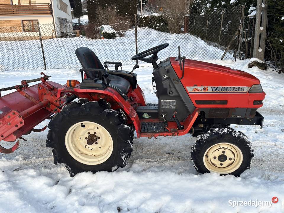 Japoński traktorek Yanmar ke3 14 koni 4x4 Dziekanowice