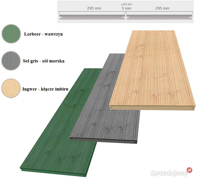 Deski tarasowe kompozytowe Litum Megawood Kalisz
