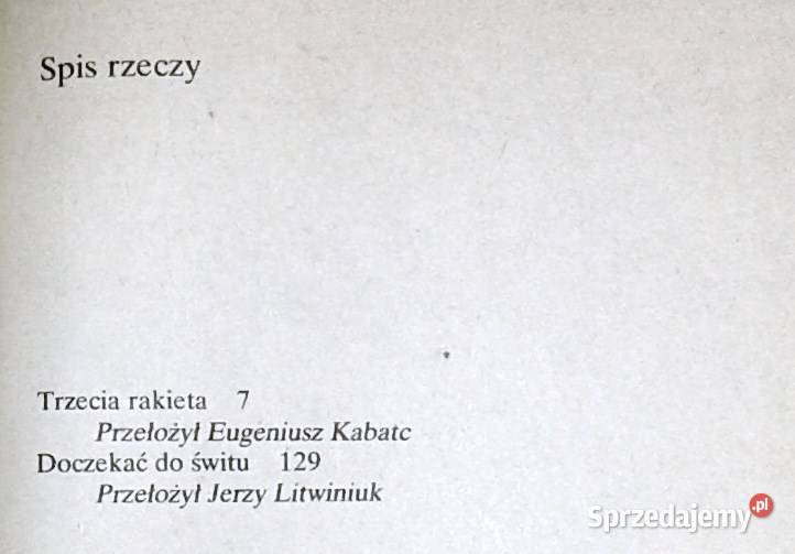 Trzecia rakieta Doczekać do świtu Wasilij Bykow Chełm