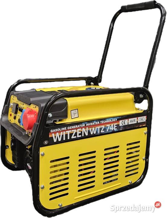 Agregat prądotwórczy WITZEN WTZ 74E pilot Koszalin