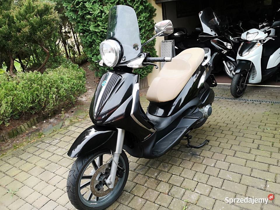 PIAGGIO BEVERLY 300ie TOURER 09ritalmotopila Piła sprzedam
