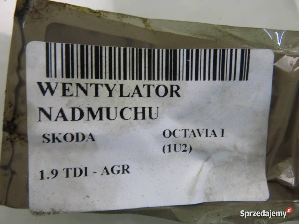 DMUCHAWA SKODA OCTAVIA I 1J1819021 654972M Dmuchawy