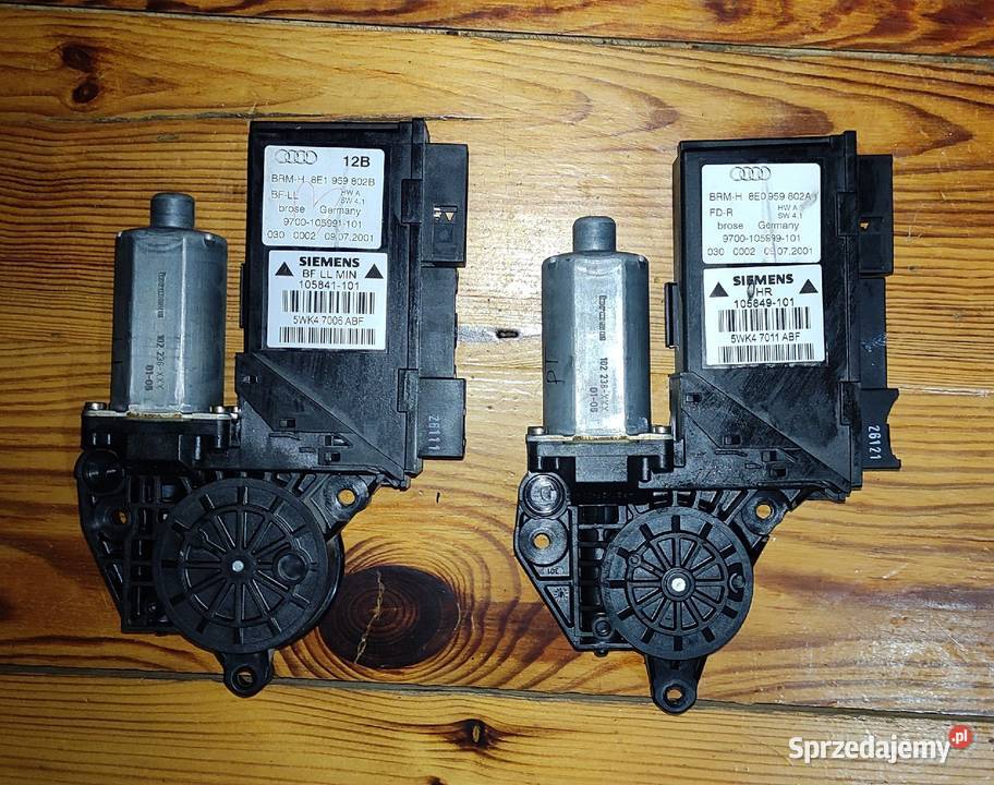 Silniczki elektryczne szyby Audi A4 B6 Janów Lubelski