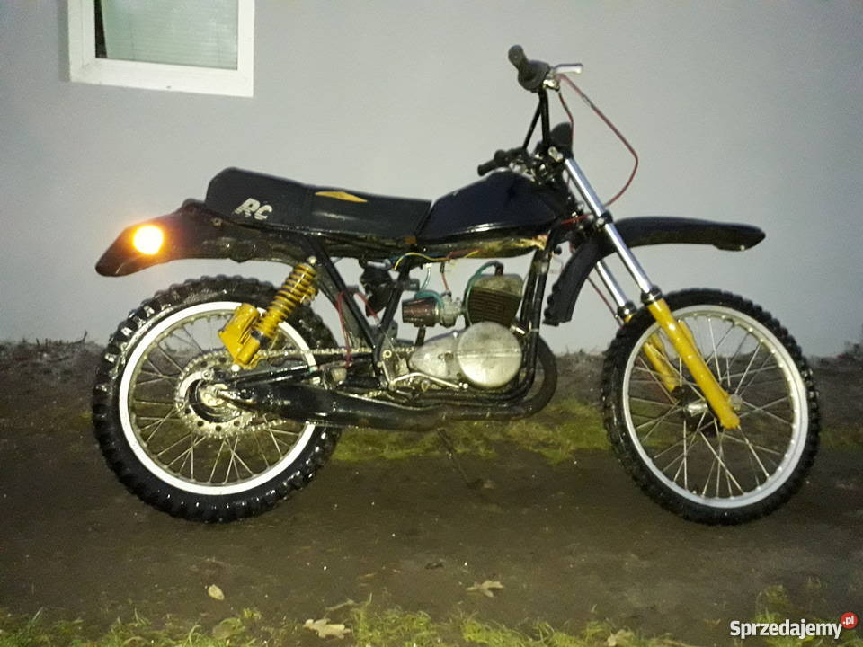 Cross z silnikiem wsk 125 2km łódzkie Sieradz sprzedam