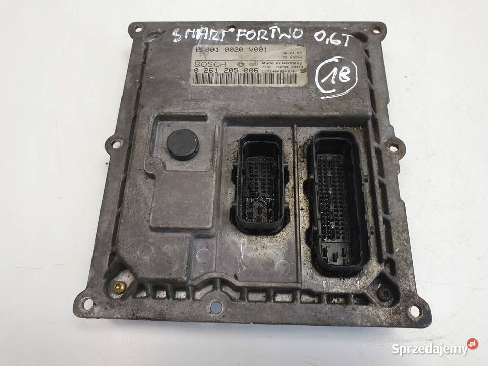 Smart ForTwo 06 T turbo STEROWNIK SILNIKA Części samochodowe Chełm