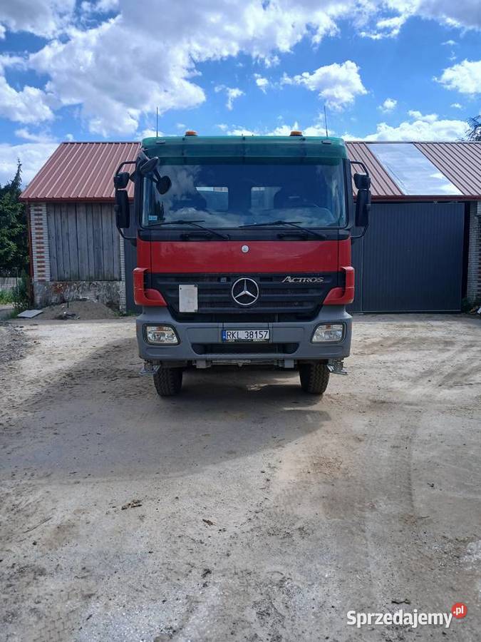 Mercedes actros 8x6 wywrotka meiller Staniszewskie