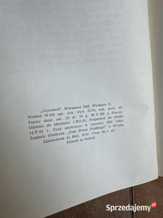 Doktor Faustus Tomasz Mann czytelnik wydanie 2 twarda Poznań sprzedam