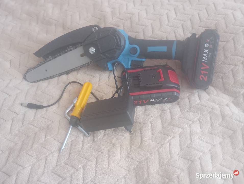 Piła łancuchowa akumulatorowa 2 baterie Zamość